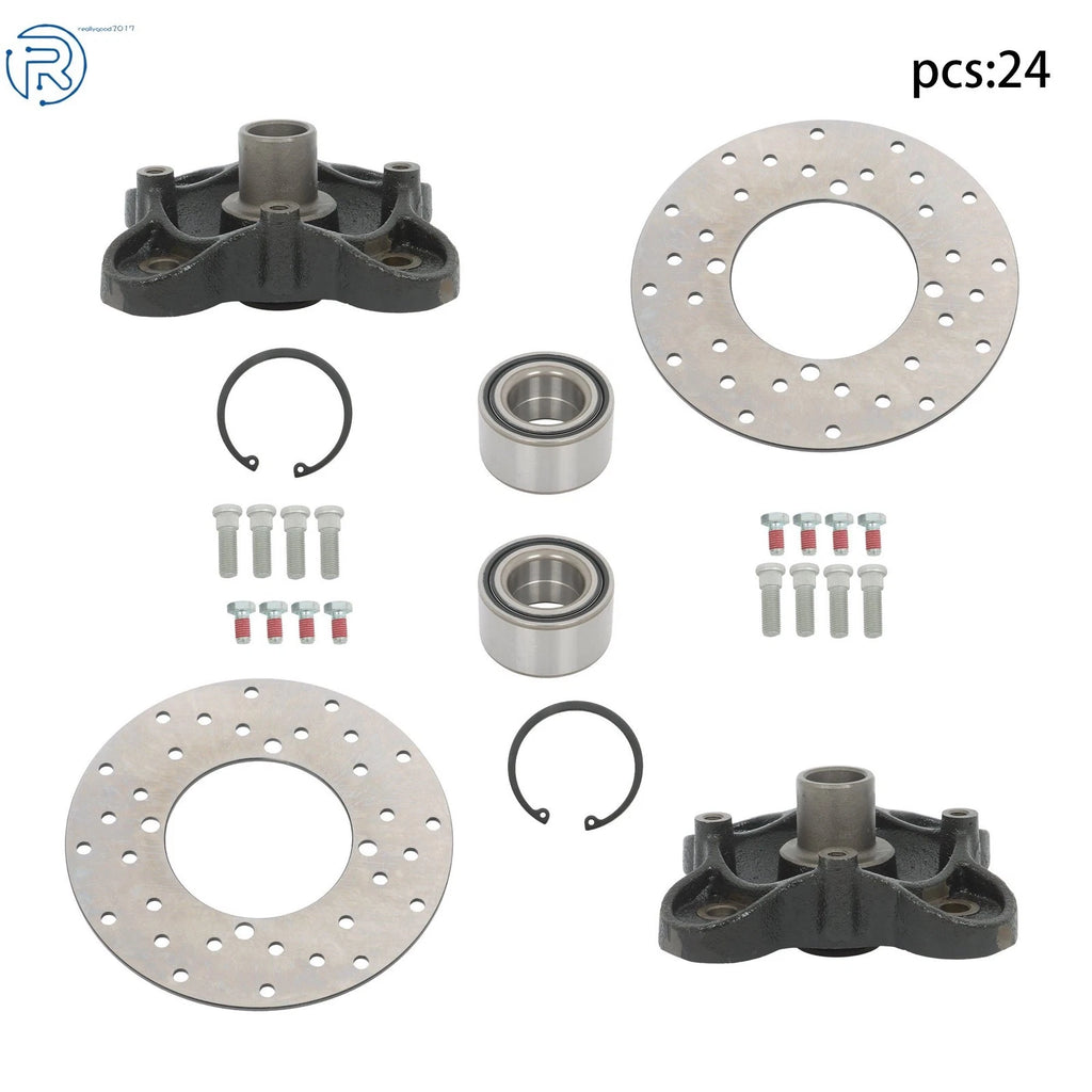 Rear Brake Rotor Bearing Stud Kits for Polaris Ranger 570/900 XP/Crew (2015–2016)