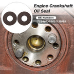 Set of 2 Engine Crankshaft Seals for Lexus LX470 (1998–2005) TCS46036