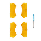 3.5" Round LED Light Covers for Off Road Driving Lights (Amber)