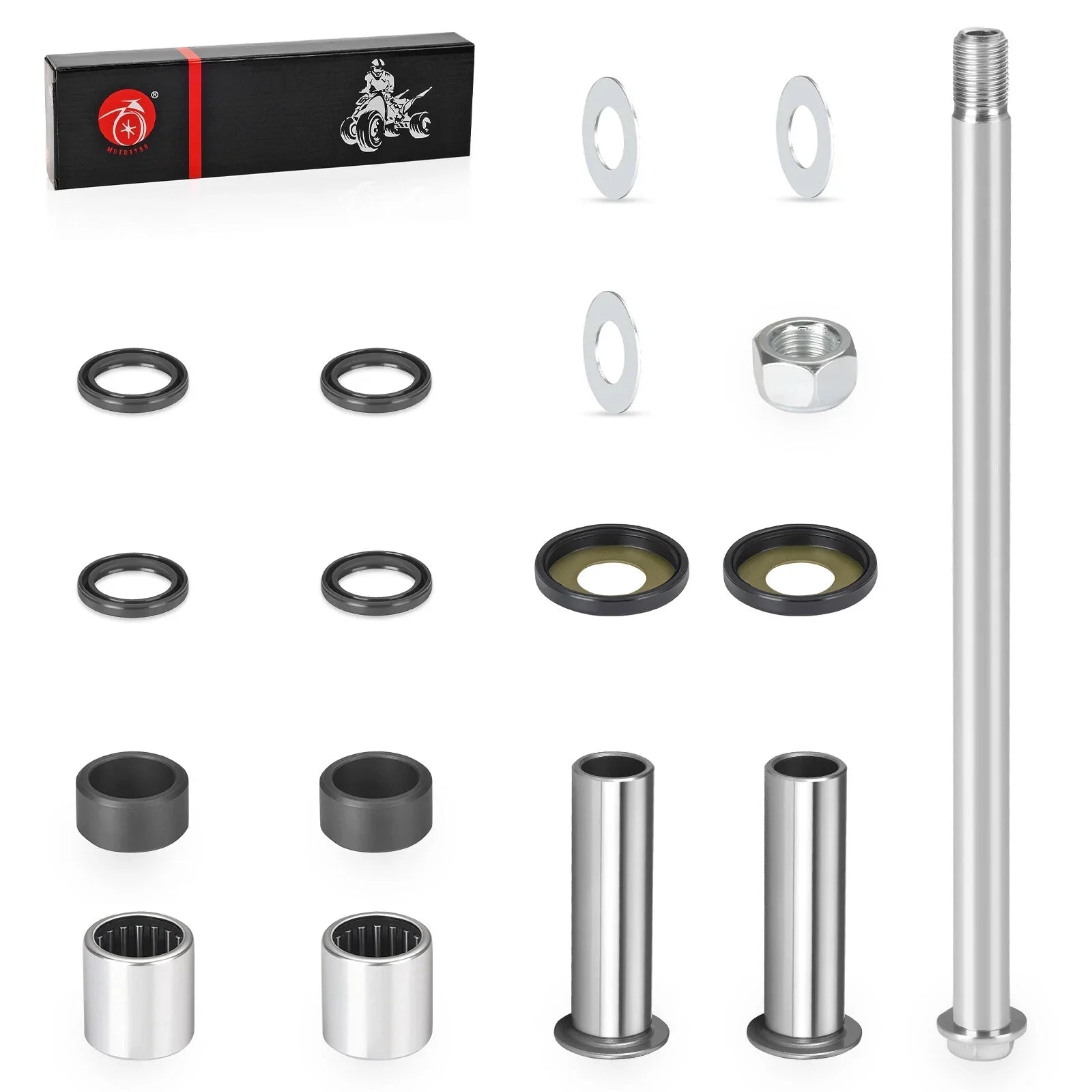 Swing Arm Pivot Bolt Seal Kit for Suzuki Quadsport Z400 LTZ400 (2003–2014)