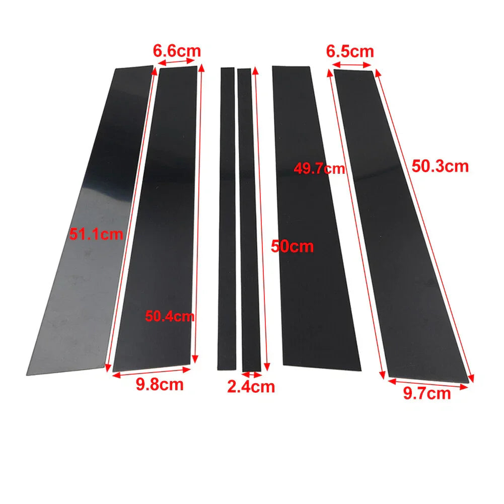 Pillar Post Door Window Cover Trim for Land Rover LR2 Range Rover Sport (2007-2012)