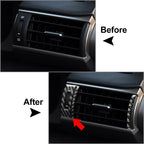 Carbon Look Side Air Vent Outlet Cover Trim for Lexus RC300 RC350 RC200T (15-24)