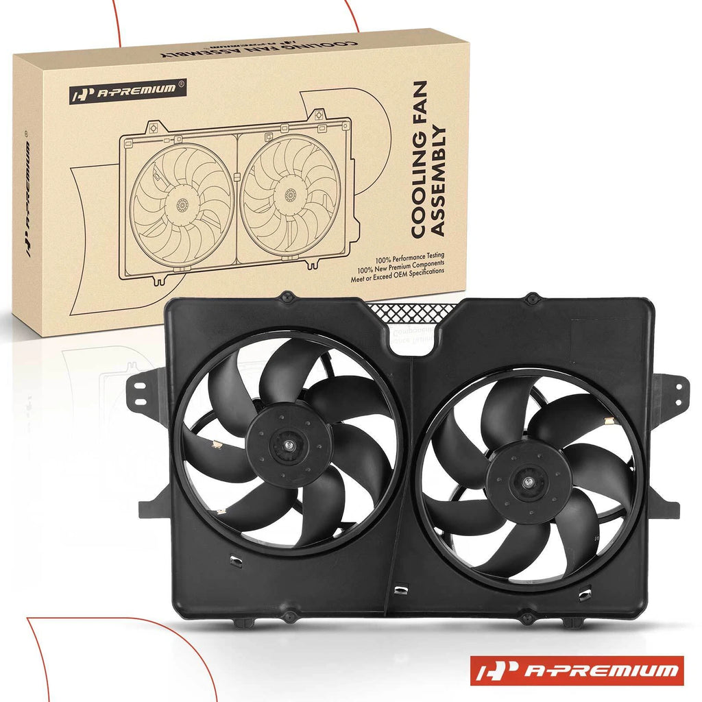 Dual Cooling Fan Assembly with Shroud for Ford Escape (2008–2012)