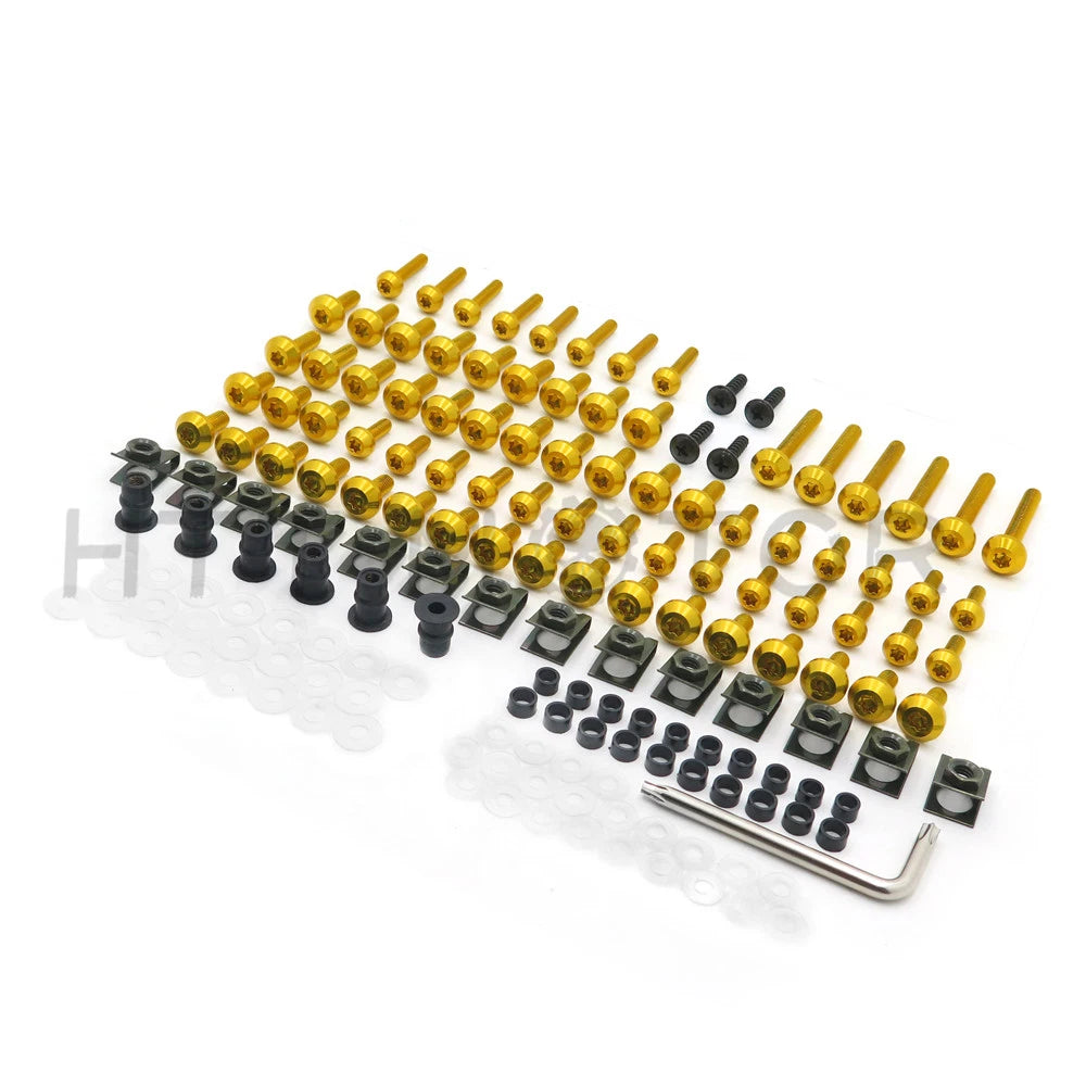 CNC Fairing Bolt Kit for Benelli Tornado Tre 1130, 302R, Tre 900 (2005–2015)