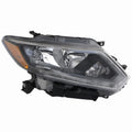 Replacement Passenger Halogen Headlight Assembly w/LED Daytime Running Light