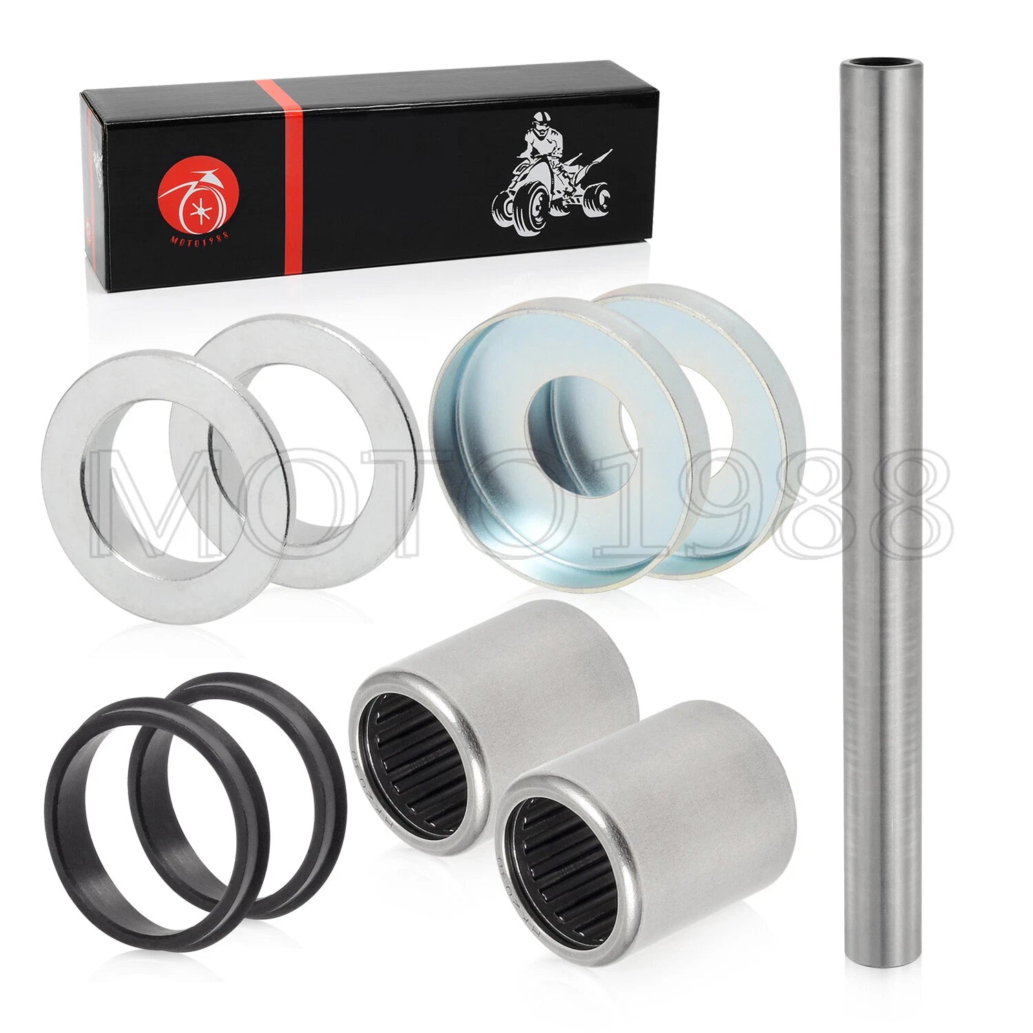 Swingarm Bearings Seal Pivot Sleeve Kit for Honda 300EX TRX300EX (1993–2008)