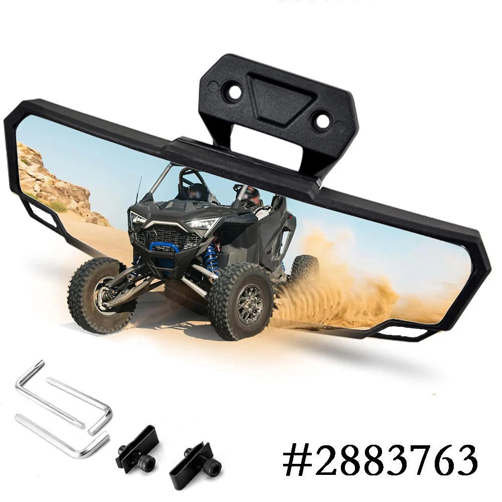 High-Definition Convex Center Mirror for Polaris RZR PRO XP/4 (2020–2023)