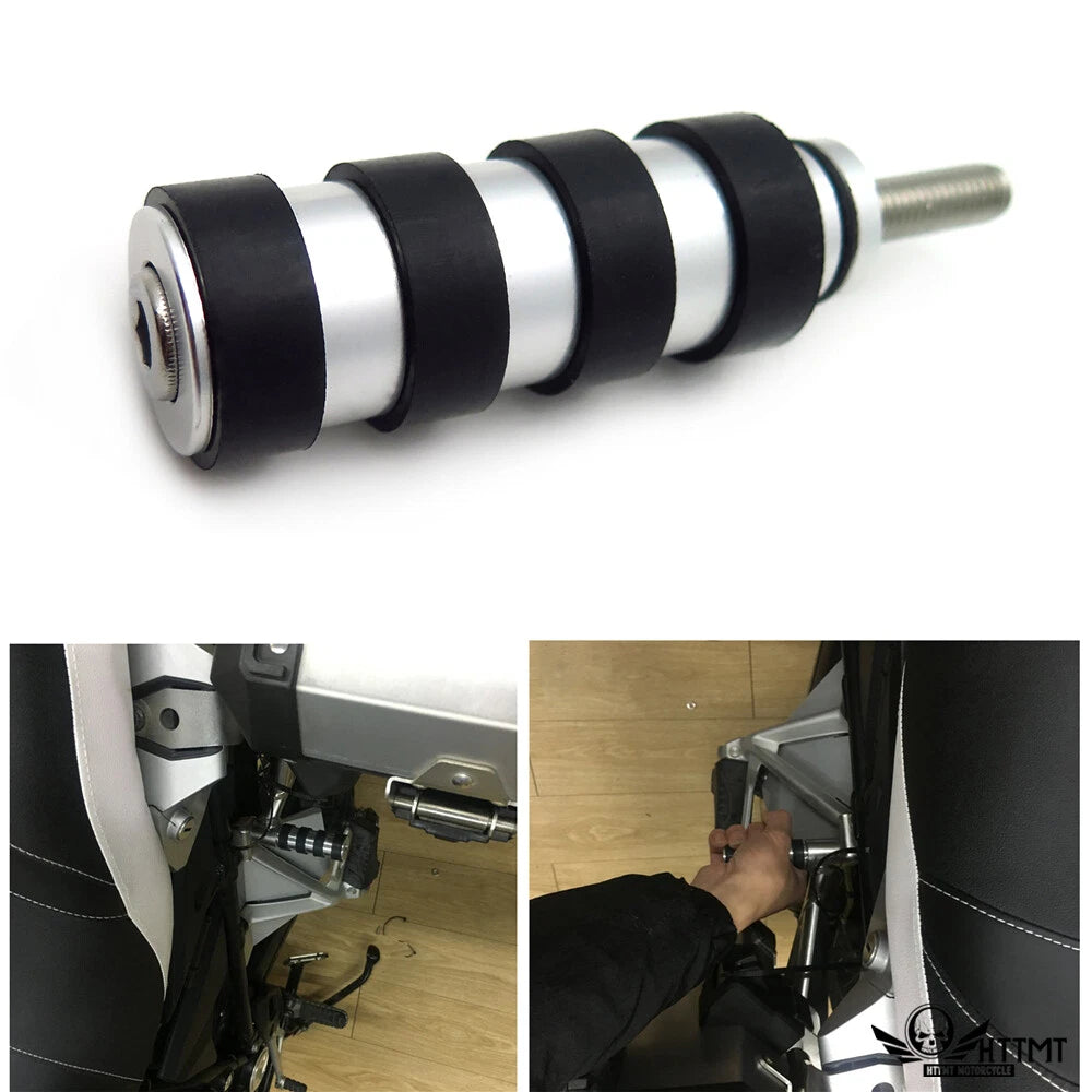 Jacking Aid Lifting Lever Handle for BMW R1200GS ADV (2013–2019) Silver