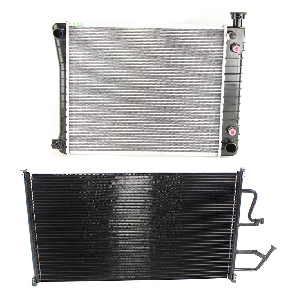 A/C Condenser for Chevy GMC K1500 K2500 C1500 C2500 (1991–1993)