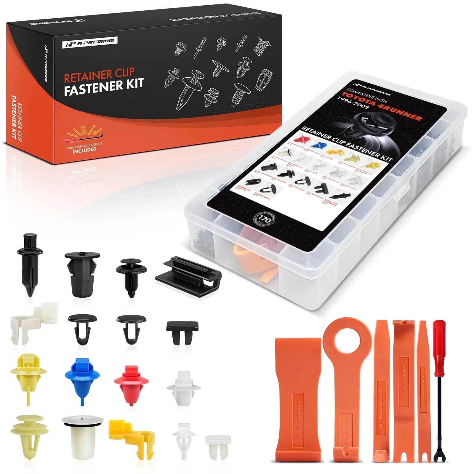 Tail Lamp Retainer Clips Kit for Toyota 4Runner (2010–2024)