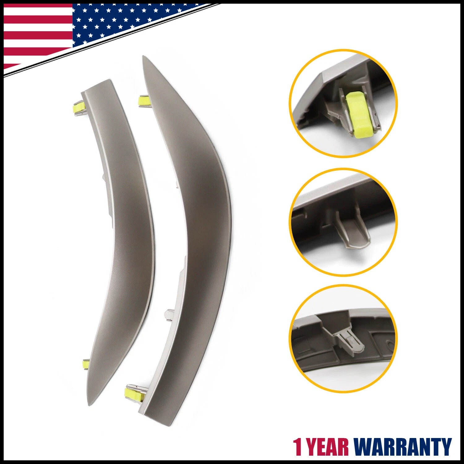 A/C Outlet Air Vent Panel Trim Strip for Toyota Corolla (2009–2013)
