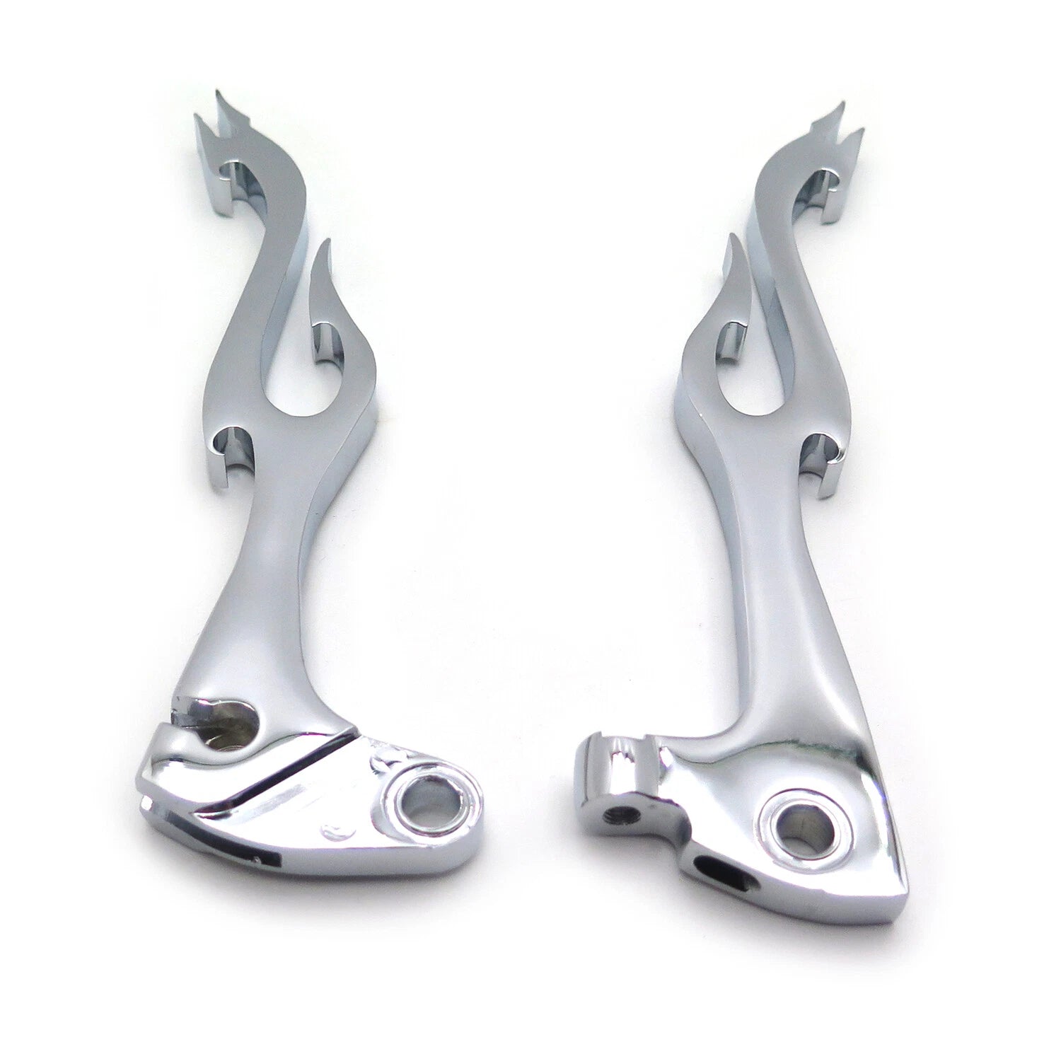 Chrome Brake Clutch Levers for Yamaha Virago 250 V Star (1995–2007)