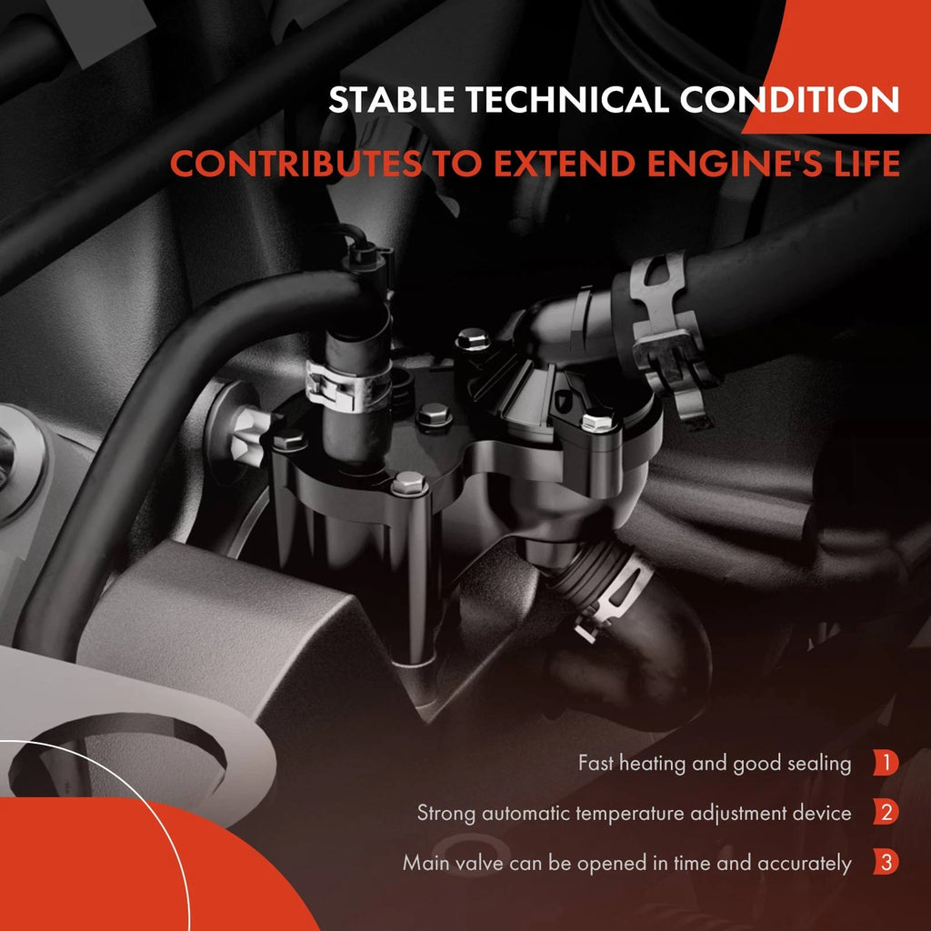 Engine Coolant Thermostat Housing for Chevrolet Cruze (2011-2019)
