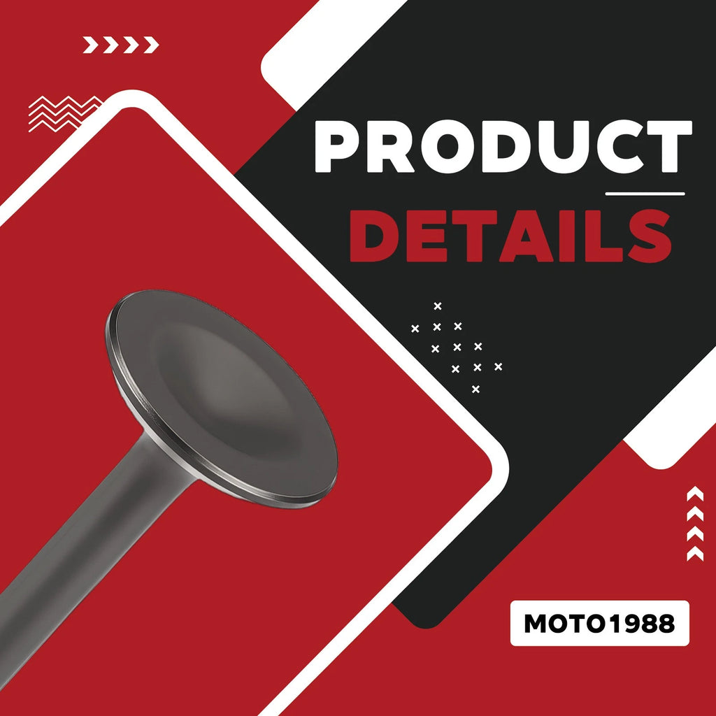 Set of 2 Intake Exhaust Valves for Kawasaki Mule 610 600 4x4 (2005–2016) - 12005-7013