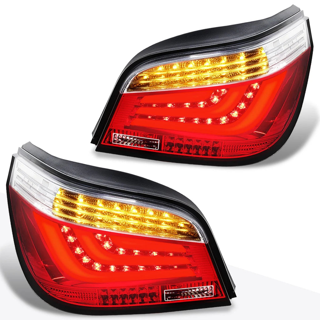 3D LED Streak Tail Light Brake/Stop Lamp for BMW 5-Series E60/M5 (2004–2007)