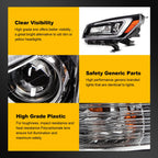 Left Driver Side LED Headlight Assembly for GMC Acadia (2013–2016)