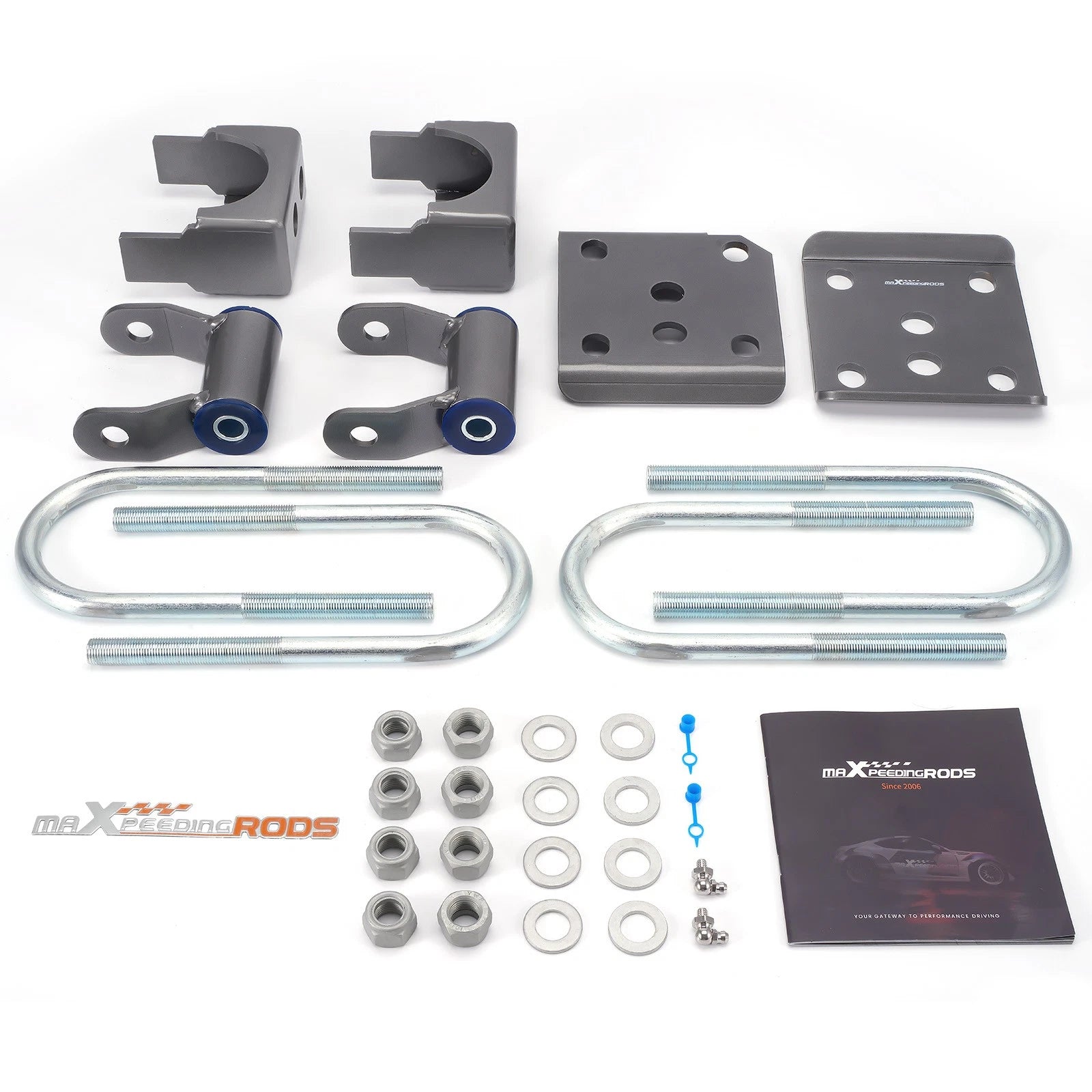 5" Drop Rear Suspension Lowering Flip Kit for Ford F150 (2015–2020)