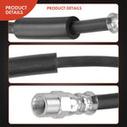 2X Rear Brake Hydraulic Hose for BMW 750i 750Li 760Li (2010–2016)