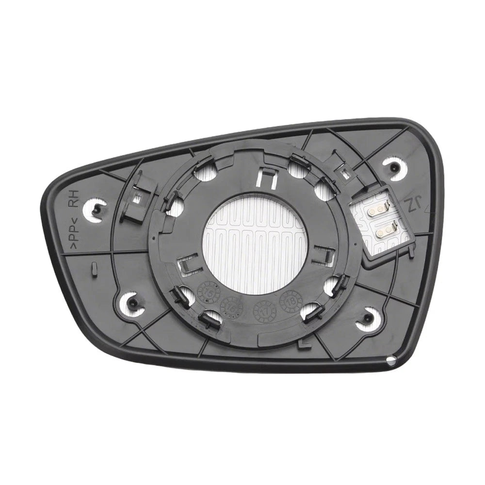Right Heated Convex Mirror Glass w/ Base for Kia Cerato YD (2013–2018)