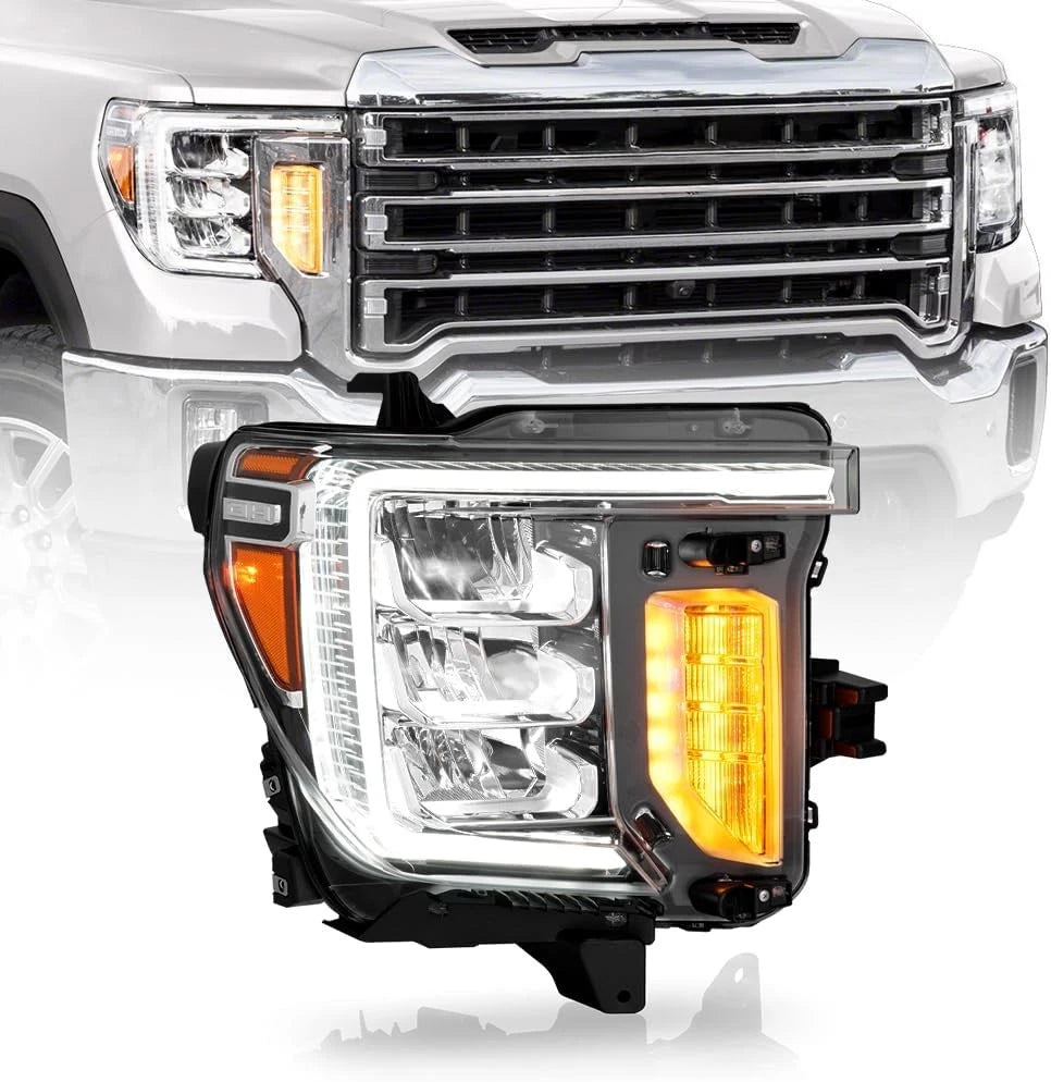 Full LED Headlight w/ LED Signal for GMC Sierra 2500 HD (2020–2023)