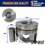 Overhaul Rebuild Kit STD for Isuzu 4HL1 NPR NQR (2000–2023)