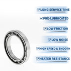 Deep Groove Ball Bearing 60x85x13mm for Scooter Skateboard (P0)
