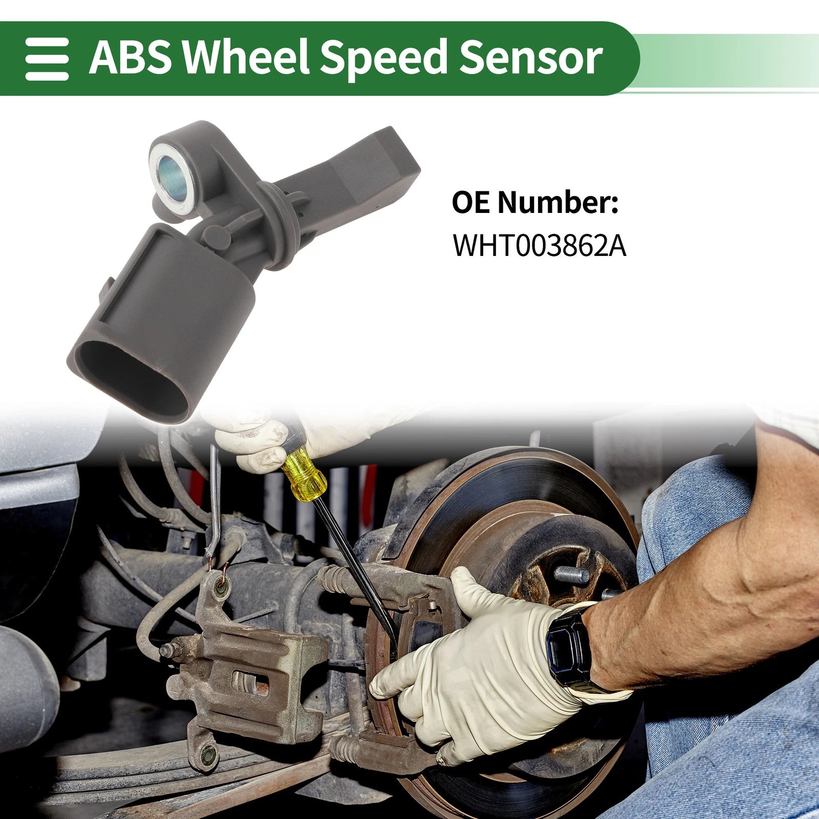 ABS Wheel Speed Sensor No.WHT003862A for Volkswagen T-Cross (2019)