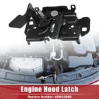 Hood Latch Replacement for Dodge Ram 1500 2009-2010 - Black (2009-2010)