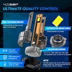2X 9006 HB4 LED Headlight Bulbs for 50000LM 6500K
