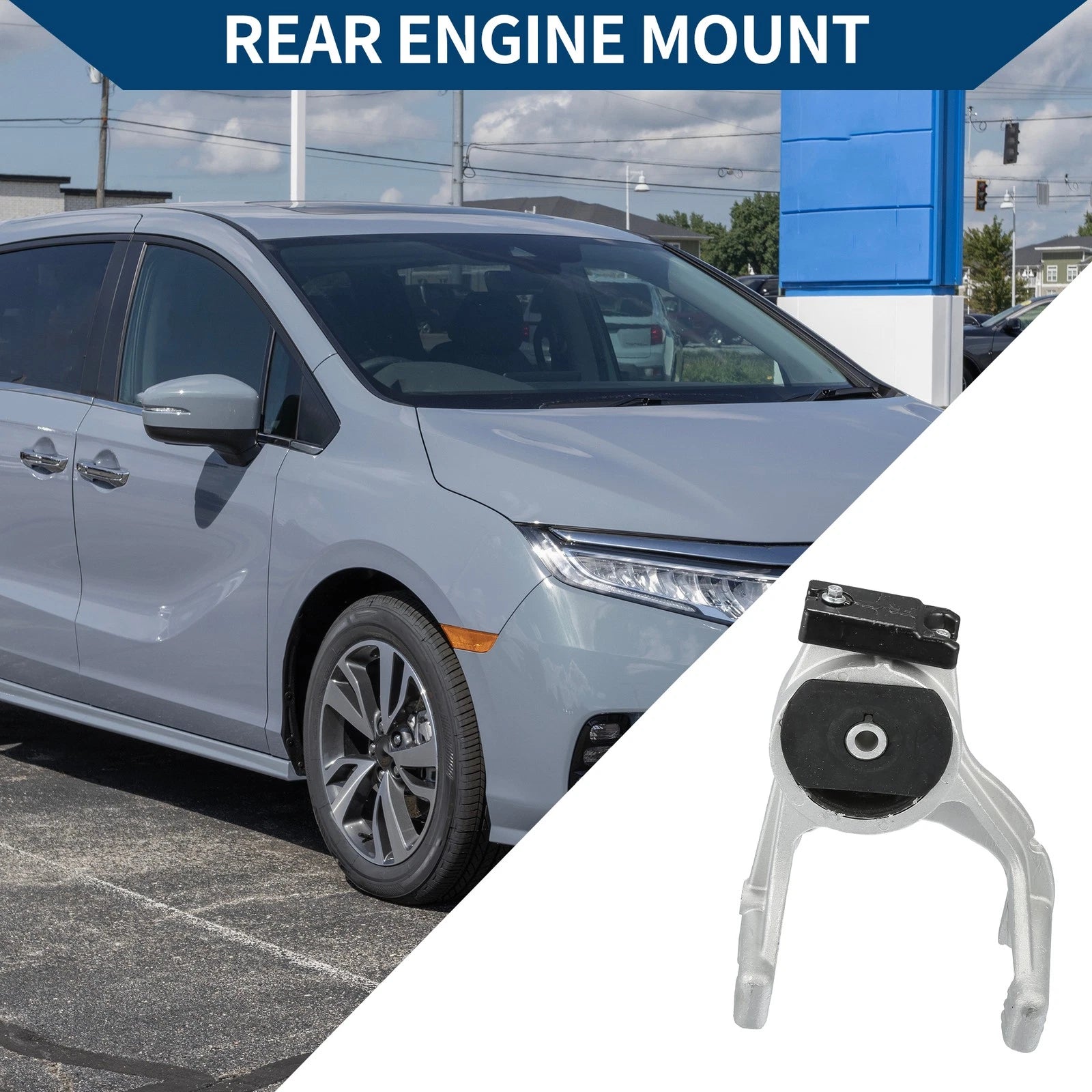 Rear Engine Motor Mount for Honda Odyssey 2.4L (2005–2008)