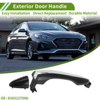 Exterior Door Handle for Hyundai Kia (No. 836522T000) Silver Tone Rear