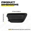 2X Front Bumper Fog Light Cover Bezels for Chevrolet Colorado (2015–2020)