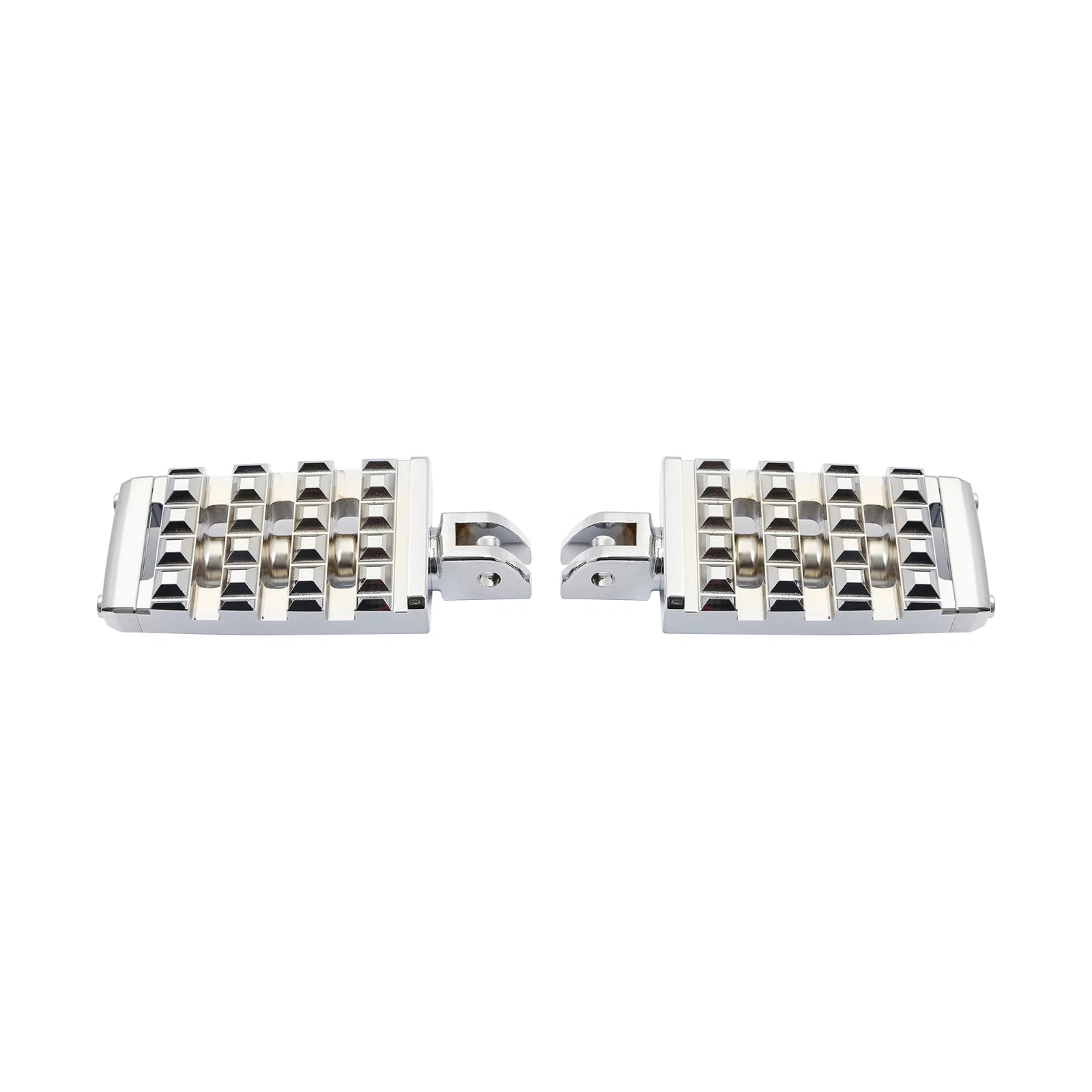 Chrome Driver Foot Pegs for Harley Softail Low Rider Fat Bob (2018–2025)