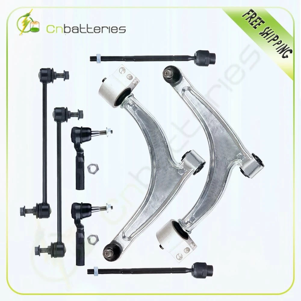 8PCS Control Arm Ball Joint Tie Rod End for Pontiac G6 (2005–2010)