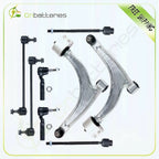 8PCS Control Arm Ball Joint Tie Rod End for Pontiac G6 (2005–2010)