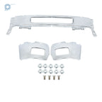 Chrome Split Front Bumper Face Bar for Chevy Silverado 2500 3500 (2011–2014)