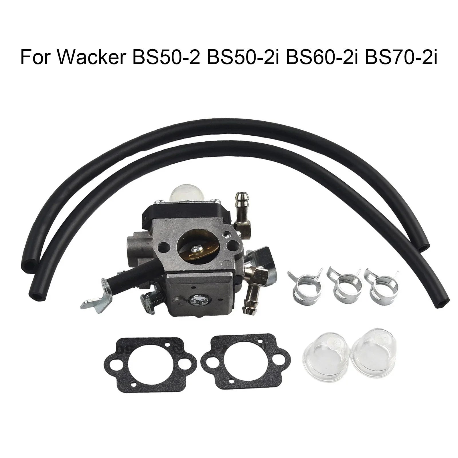 Carburetor for Wacker BS50-2/BS50-2i/BS60-2i Volvo Fuel Pipe Kit