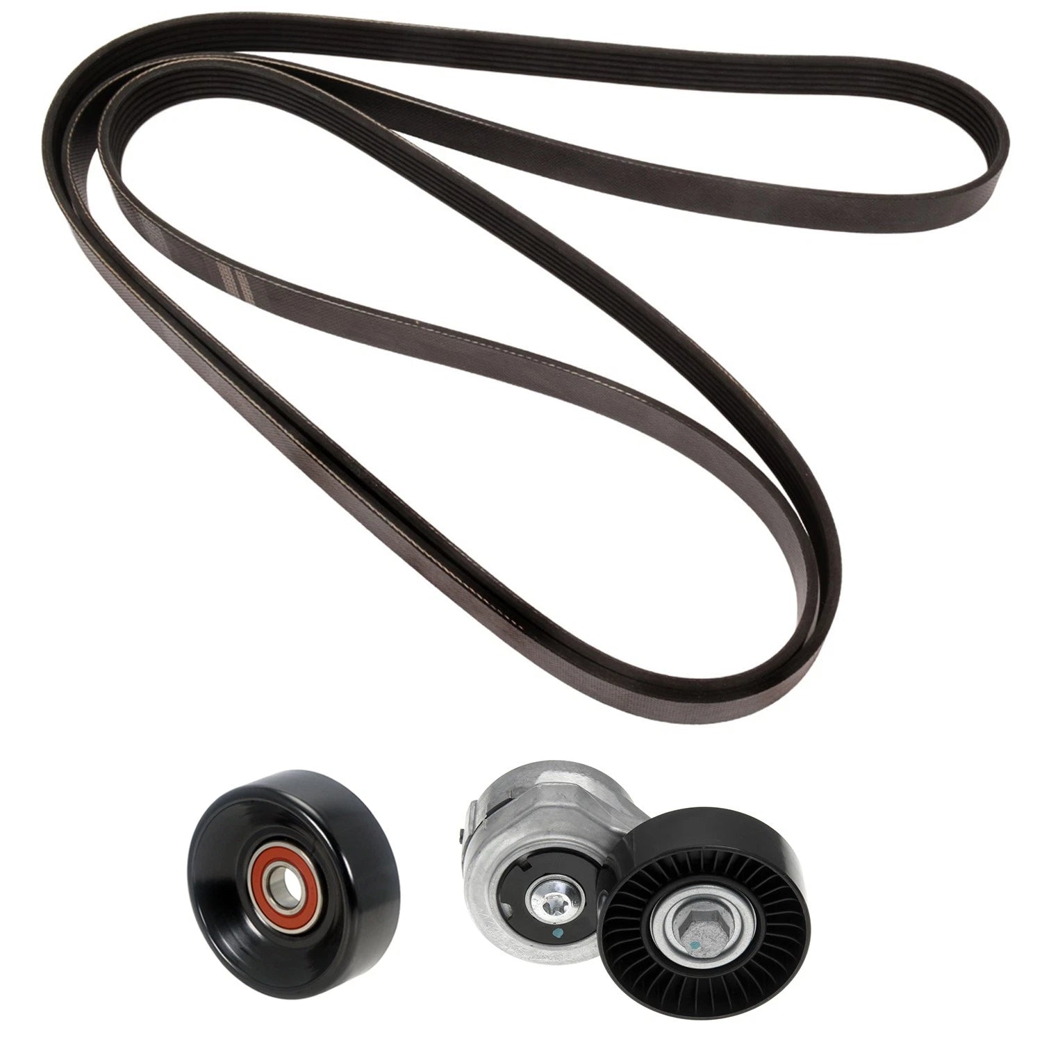 Drive Belt Idler Pulley Tensioner Kit for Ford F-100 Ranger B3000 (1993–1997)