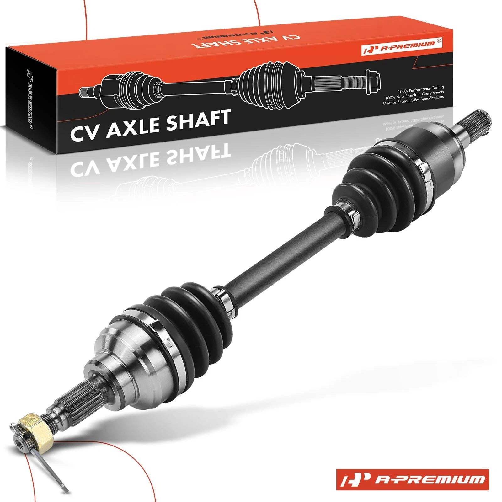 Front Left CV Axle Assembly for Honda Foreman 500 Rincon 680 (2008–2009)