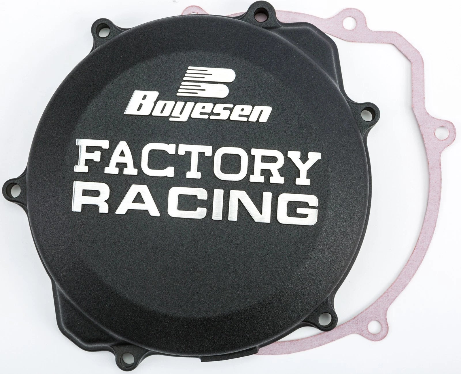 Boyesen Clutch Cover for Yamaha YZ250X & YZ250 (2006–2016) - Black