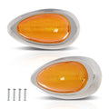 LED Side Marker Turn Signal Lights for Freightliner Sleeper Cab Trucks