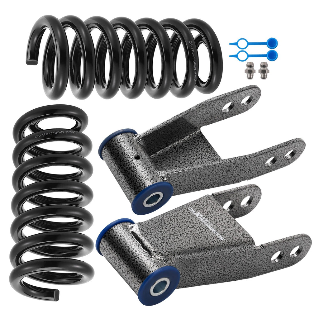 2" Drop Coil Springs for GMC C15 Chevy C10 2WD (1973–1987)