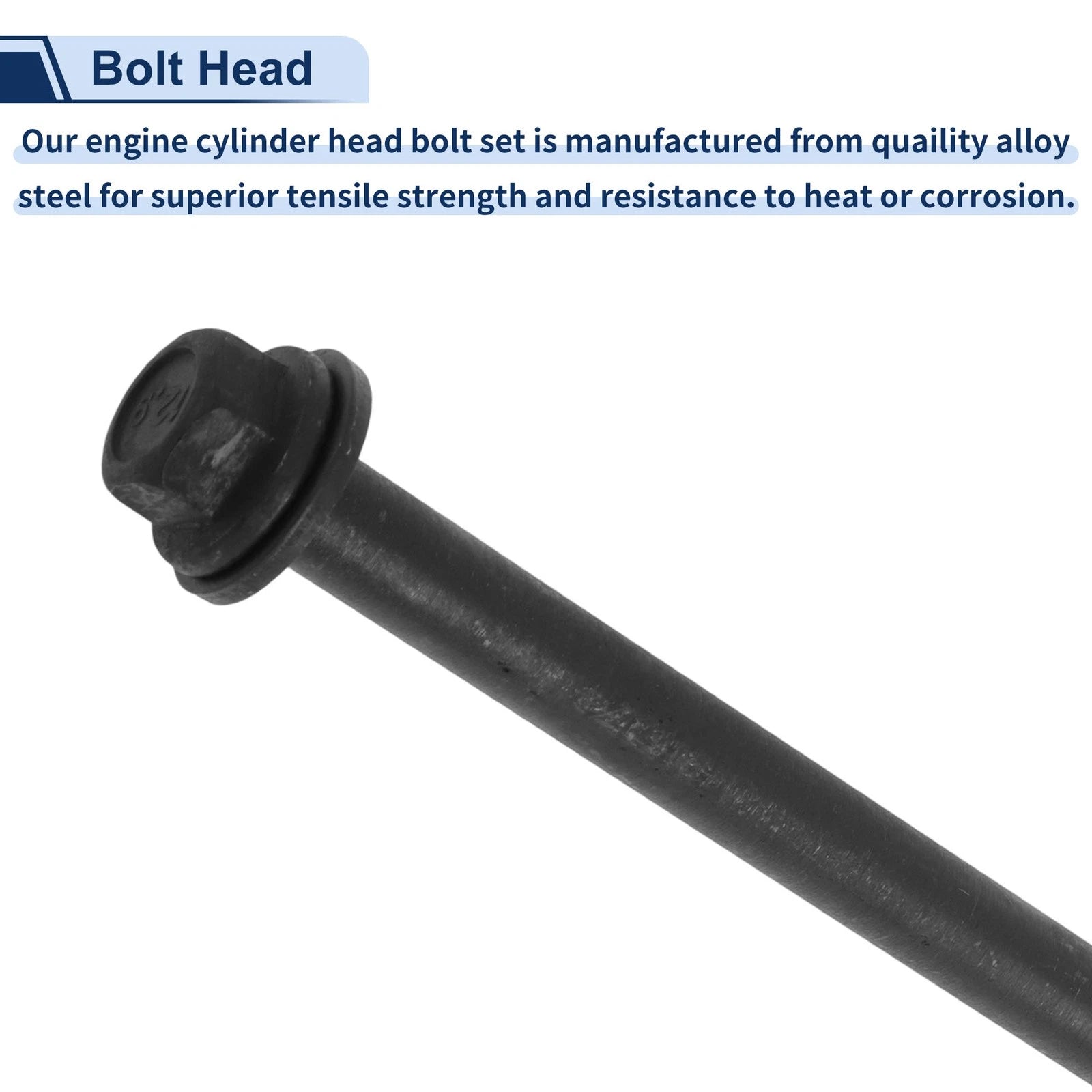 Cylinder Head Bolt Set for Honda CR-V 1.8L L4 (1997–2001) No.HBK215