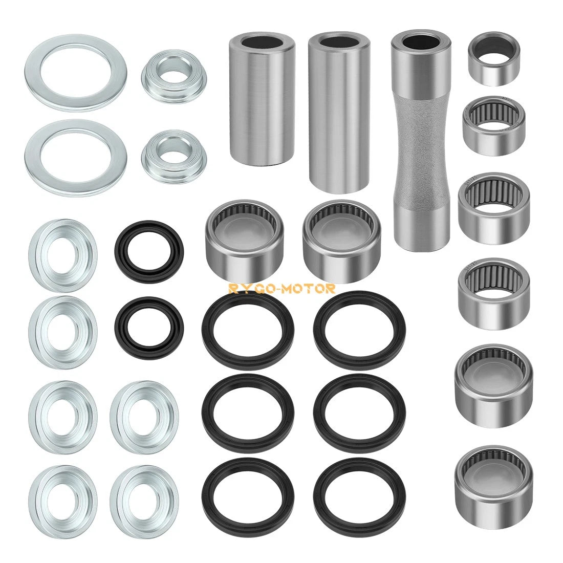 Linkage Bearing Rod Kit for Honda CR125R CRF250R CRF450R CRF450X CRF250X (2000–2023)