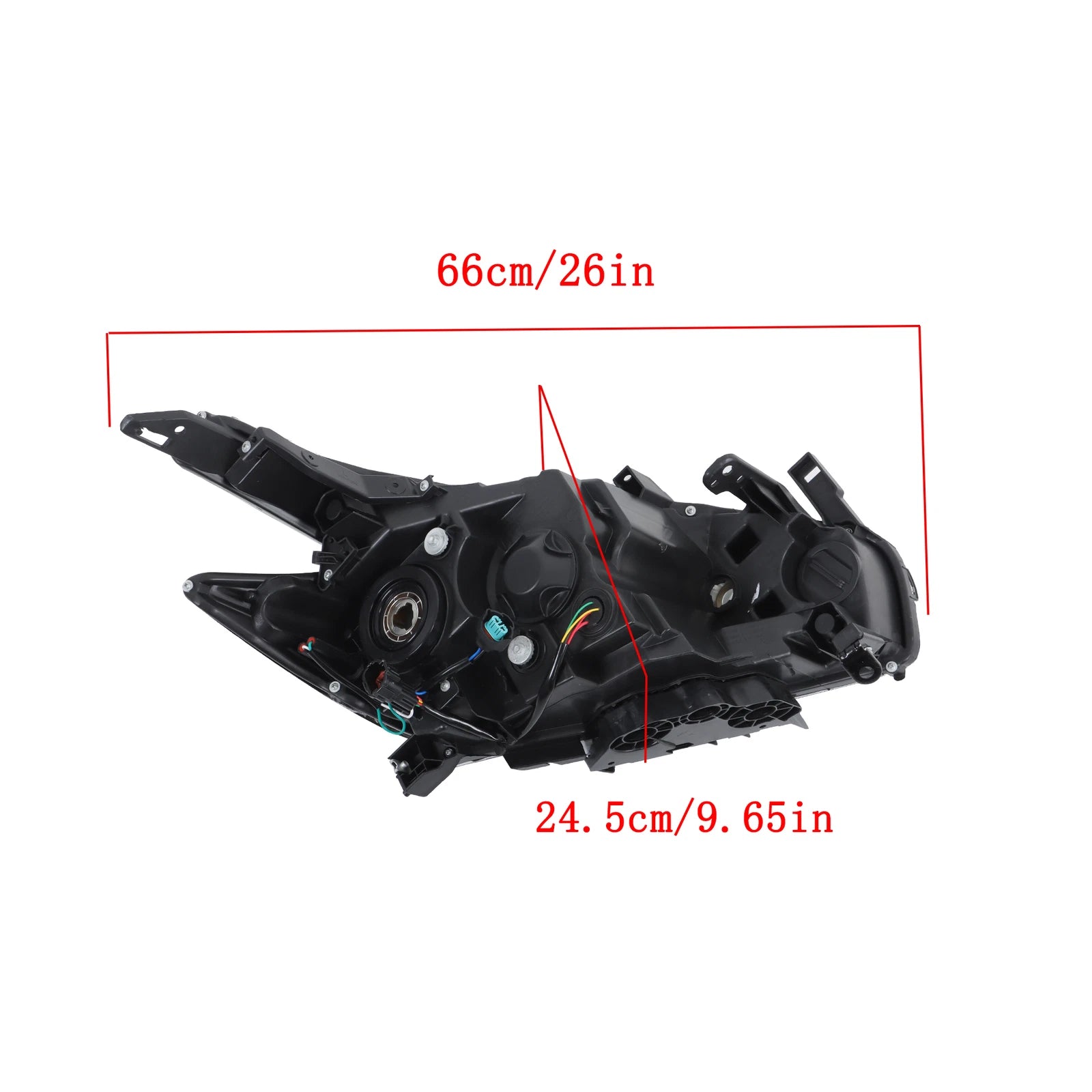 Driver Headlight for Nissan Murano (2015-2016) Clear Lens Halogen