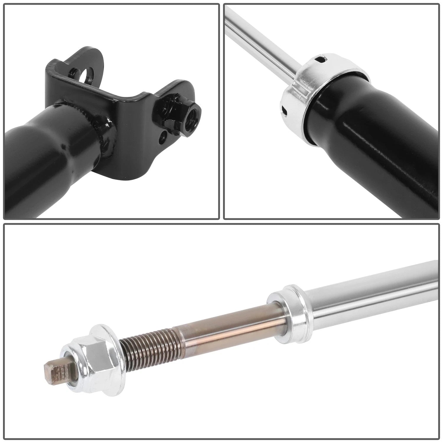 Rear Shock Absorbers for Nissan Maxima (2004–2008) Matte Powder-Coated