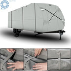 Waterproof Anti-UV RV Cover for 18'-33' Travel Trailer (Non-Woven Fabric)