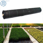 Set of 4 Polypropylene Weed Barrier Fabric for Landscape Gardening