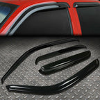 Window Visors for Chevy Silverado GMC Sierra (1999–2006) Black ABS