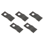 Set of 5 Disc Mower Blades for Krone (4-143-237-0)